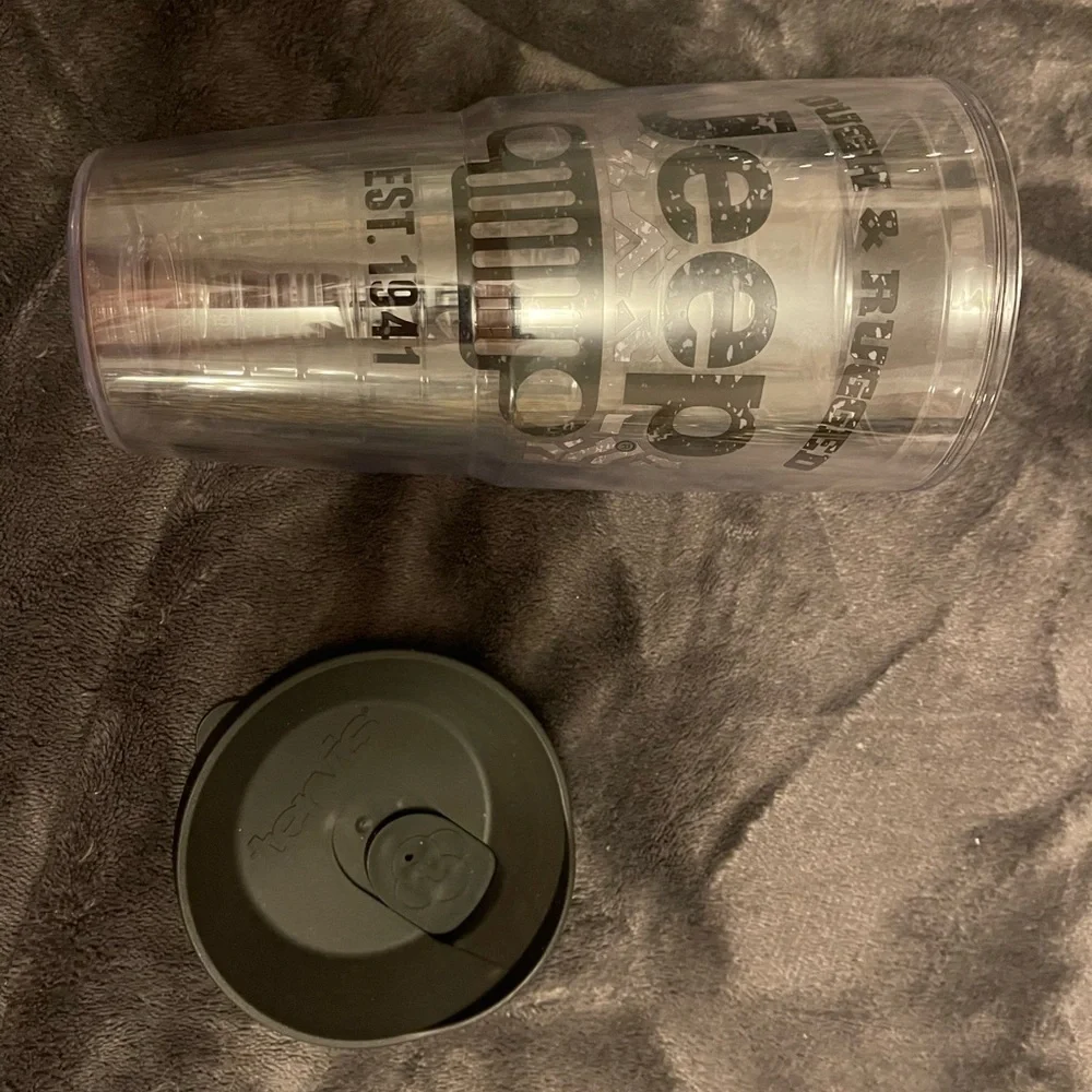 NewTervis Jeep Clear Tumbler with Black Lid